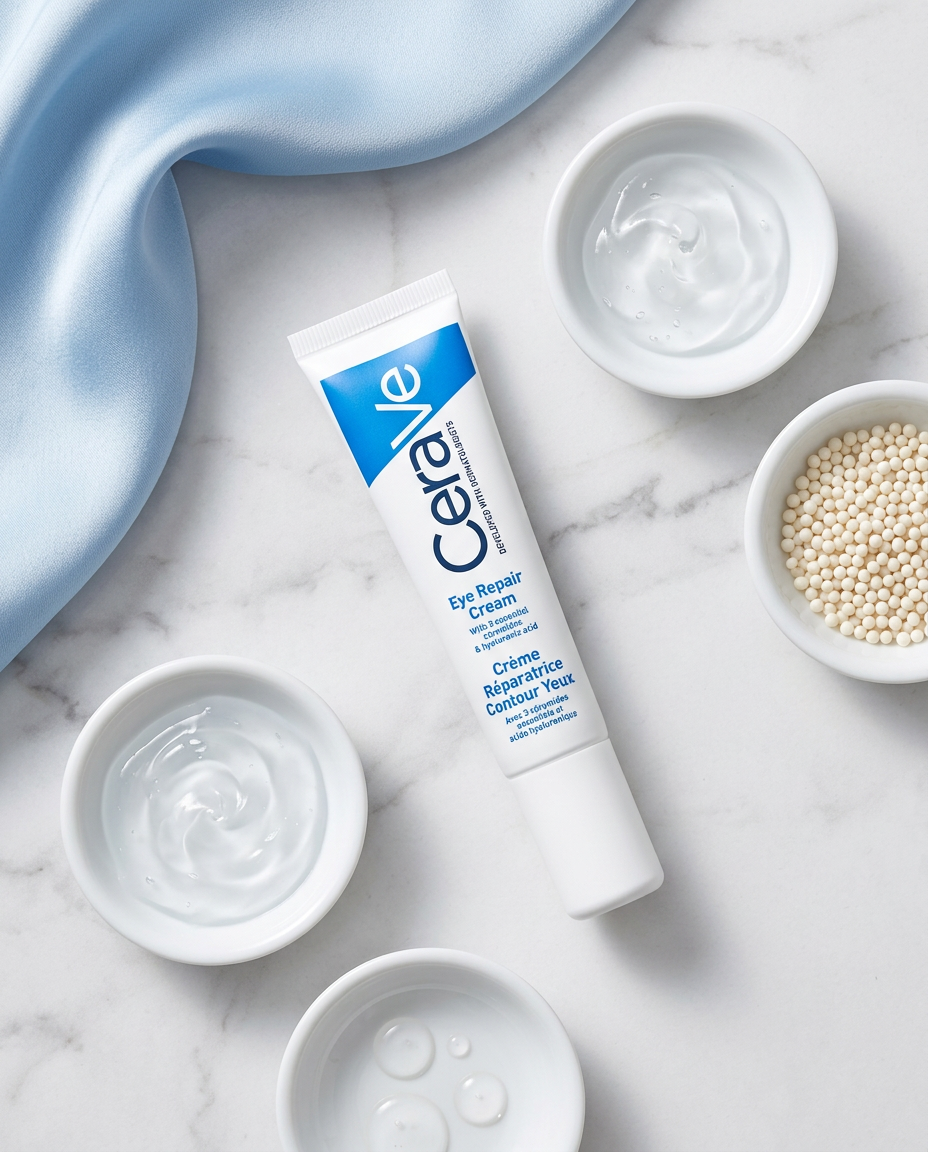 Contorno de Ojos CeraVe 14ml, Crema Reparadora, FolksSkin