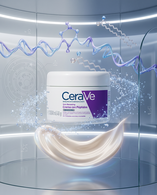 CeraVe Crema de Noche Renovadora 48g | Péptidos + Ceramidas Anti-Edad